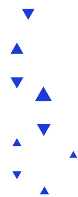 Blue triangle designs